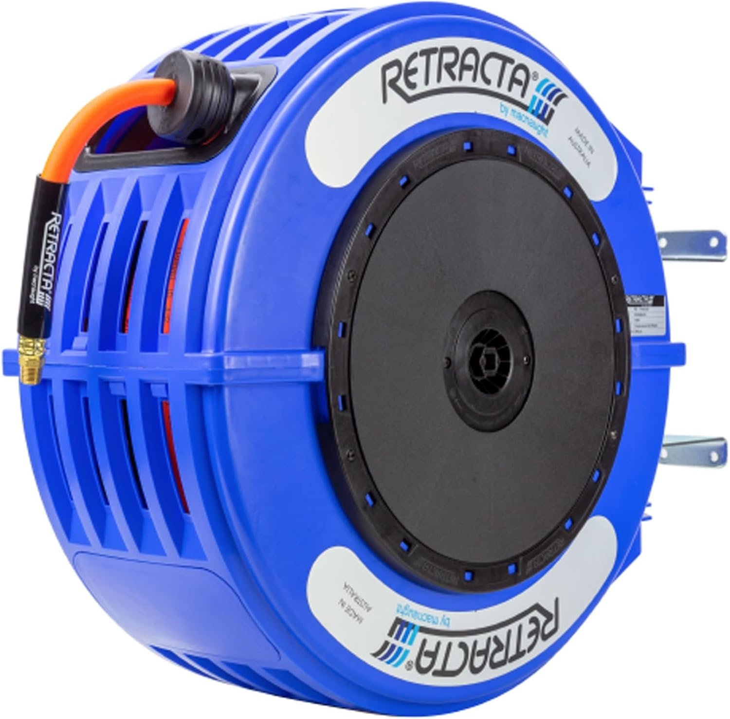 Industrial-Grade Retractable Hose Reel - 65ft with 10Yr Warranty