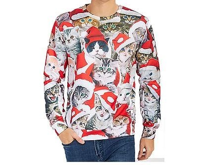 InfiniCATS Ugly Christmas Sweater