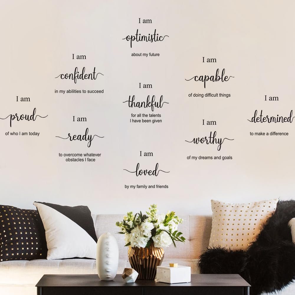 Transform Your Space with Inspirational Wall Decals