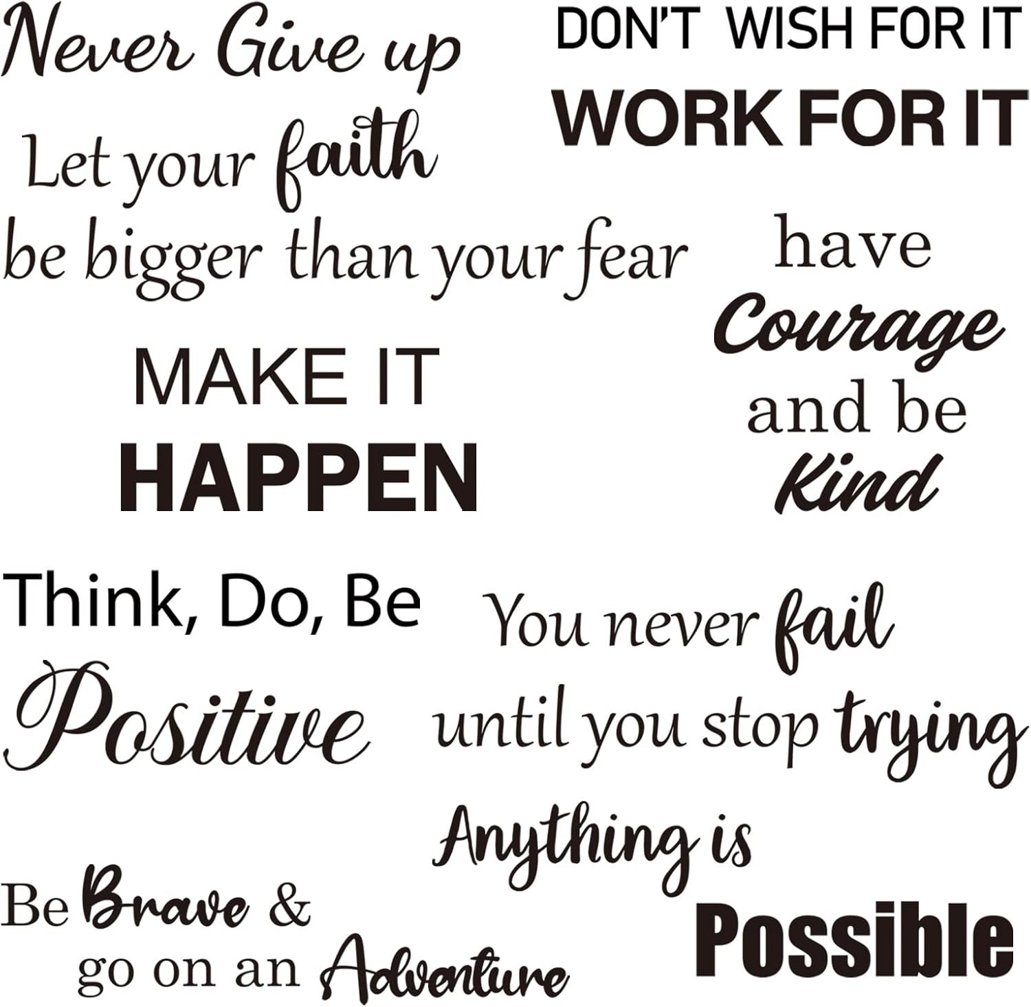 Spread Daily Inspiration with Wall Quote Decals