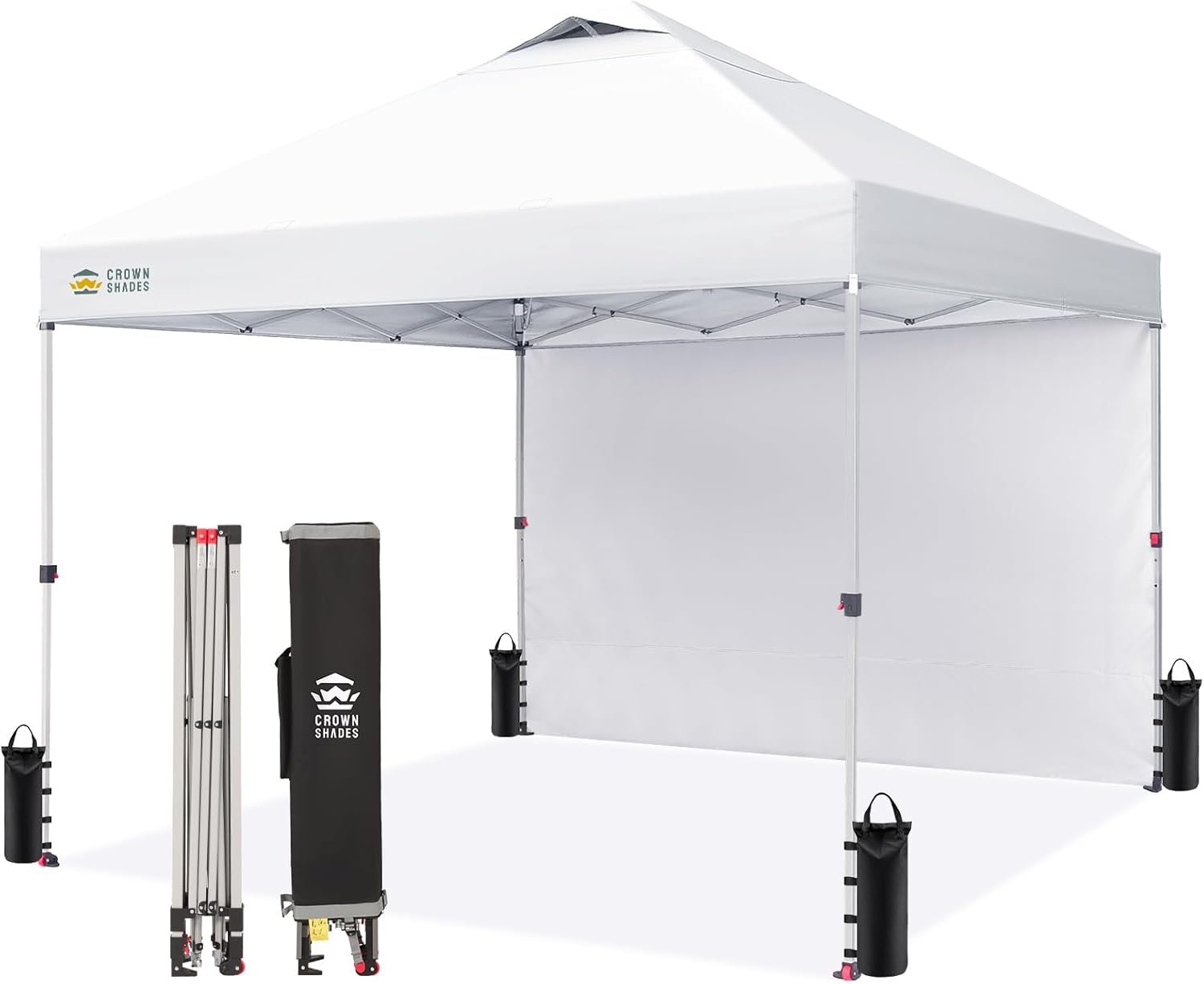 Instant Shade: 10x10 Pop Up Canopy with One-Button Setup