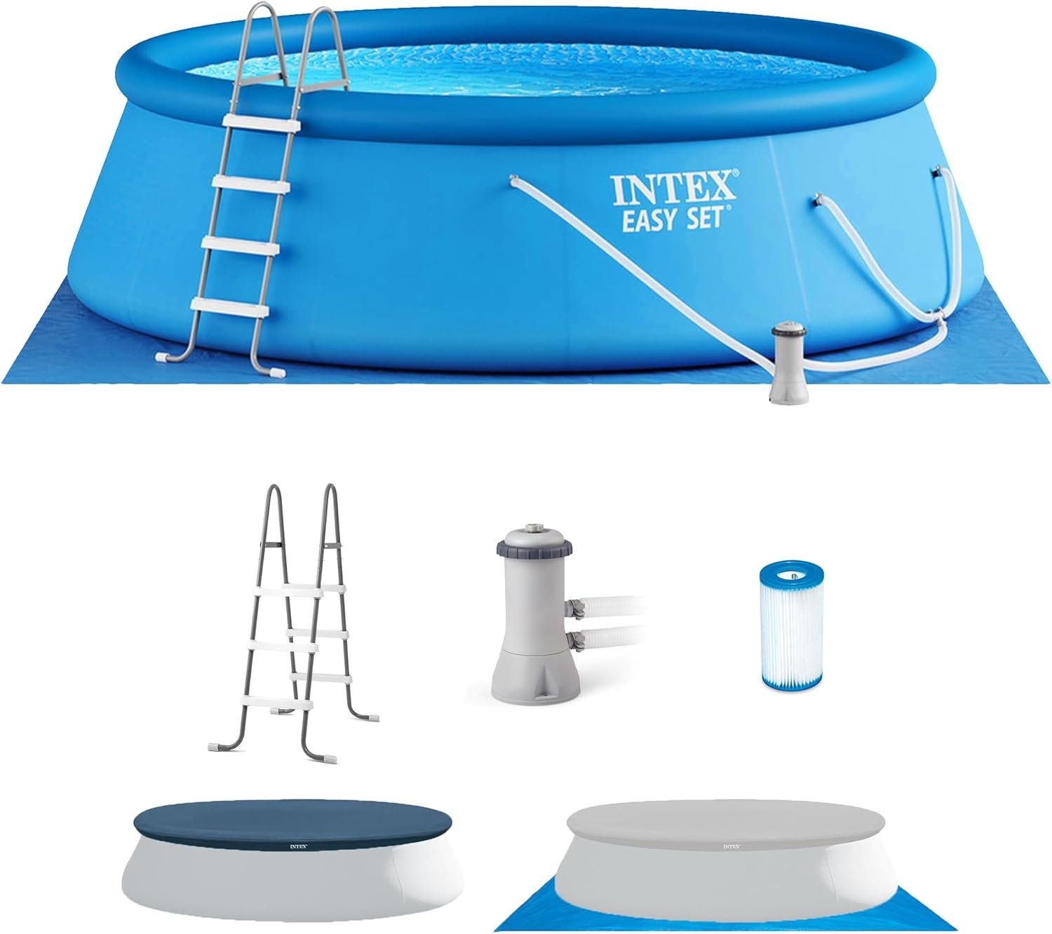 15ft Easy Set Pool: Ready in 15 Minutes for Summer Fun