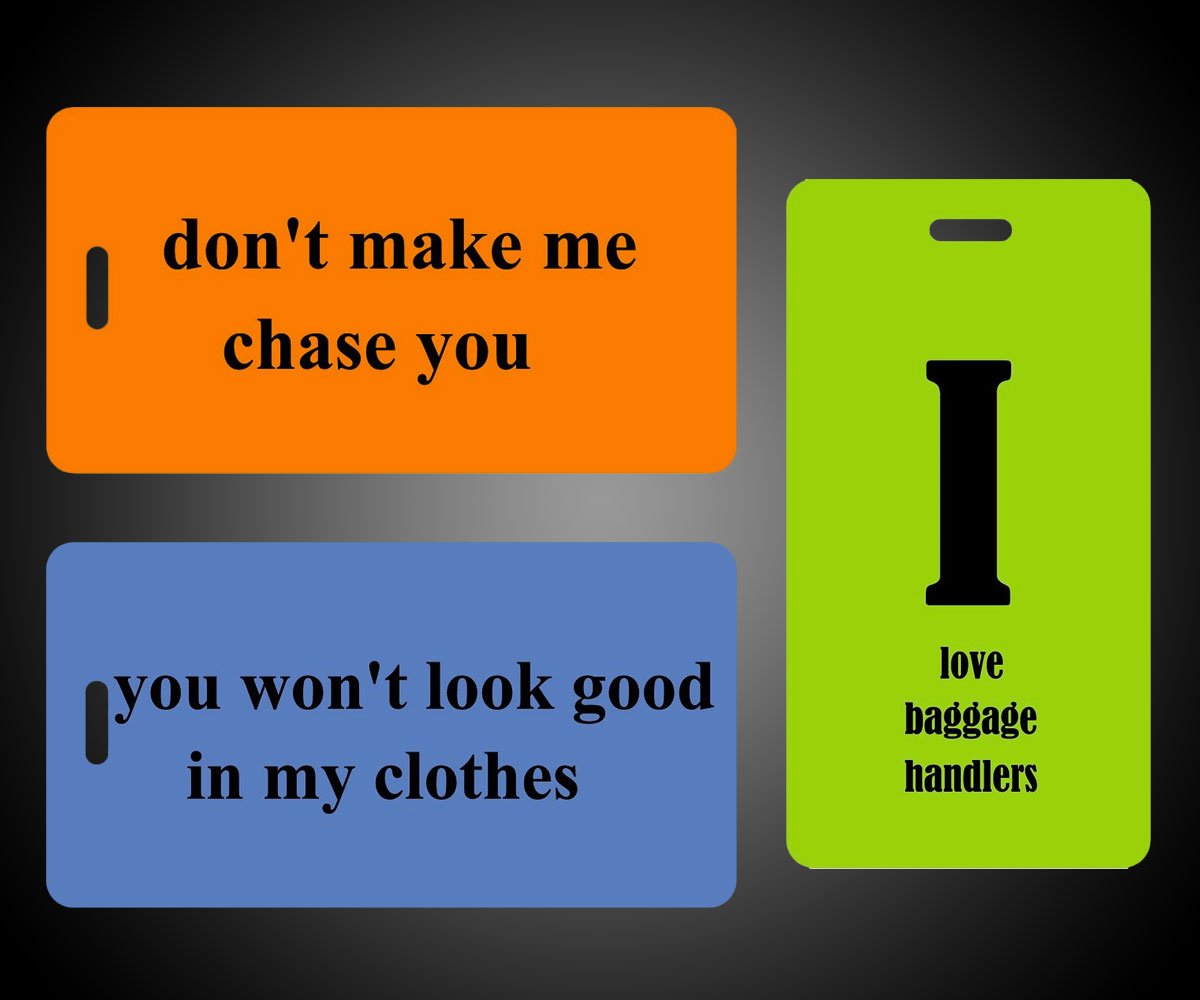 Inventive Travelware Luggage Tags