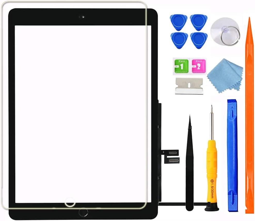 iPad 7/8 Screen Repair Kit - Fix Broken Touch Glass