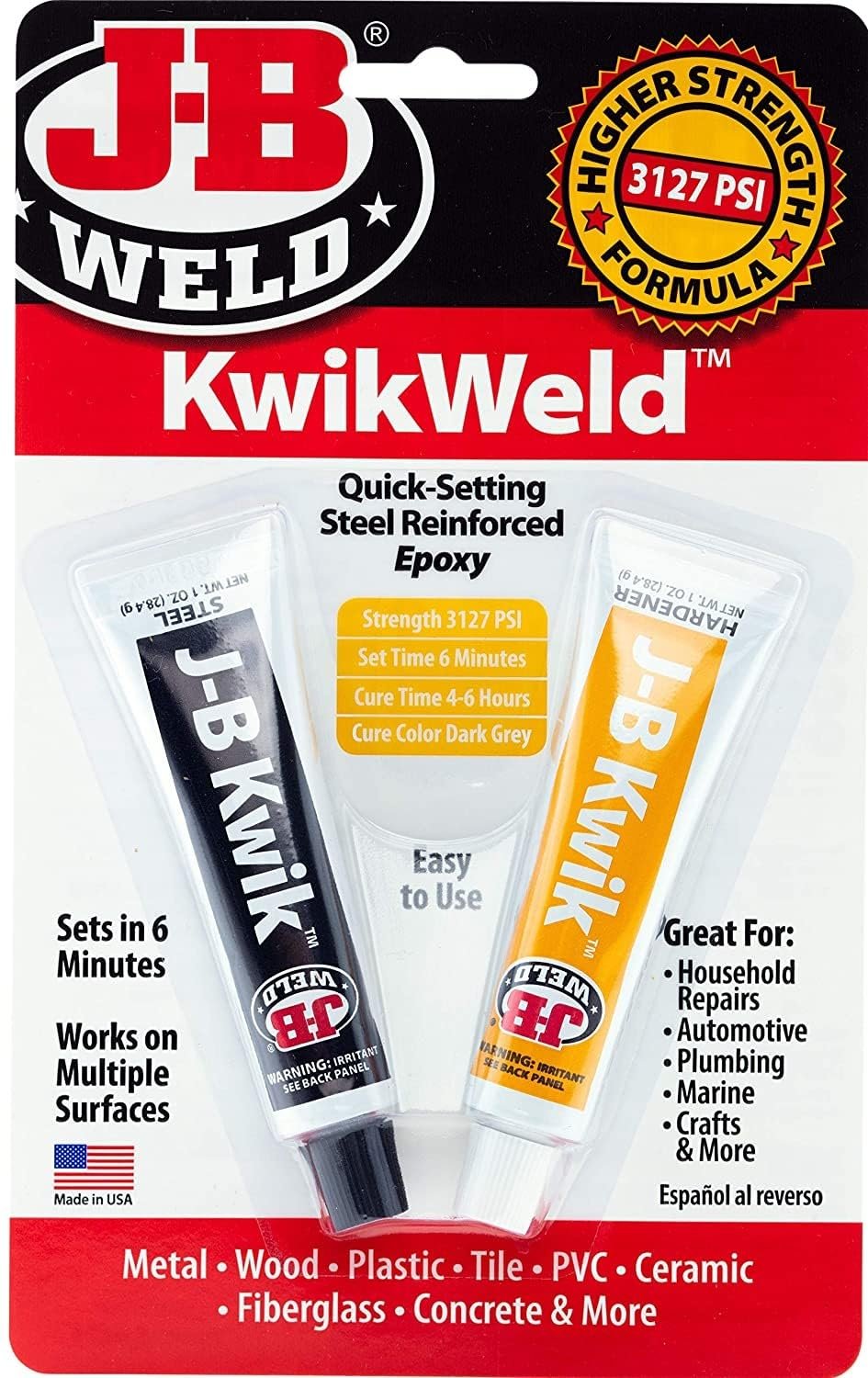 J-B Weld KwikWeld Quick Setting Epoxy