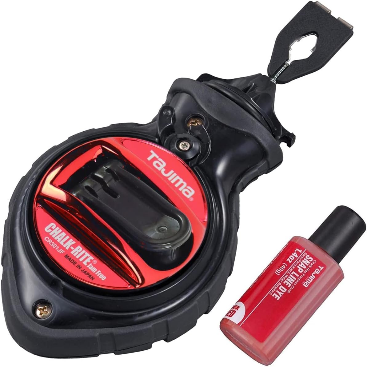 Jam-Free Chalk Line with 1mm Precision Line