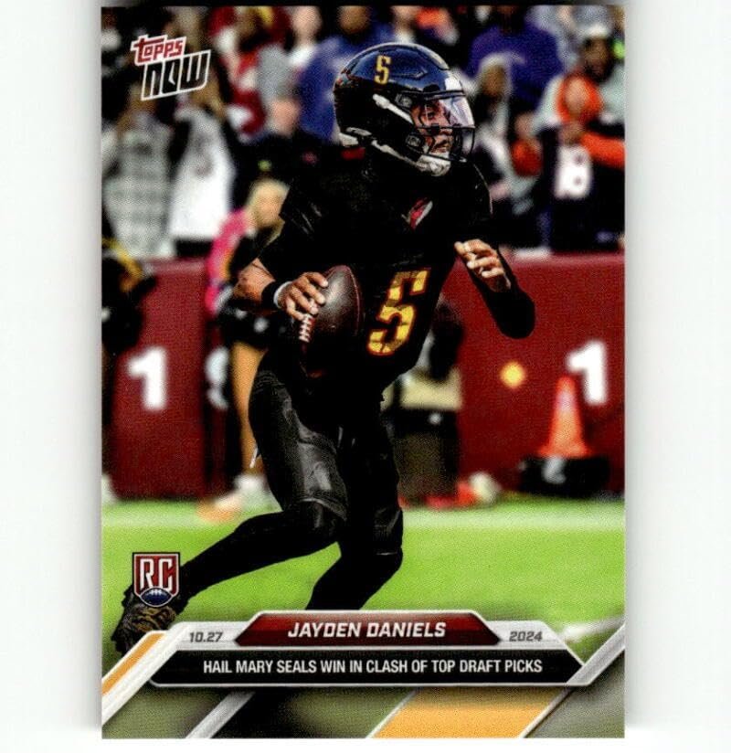 Jayden Daniels Hail Mary Rookie Card #11