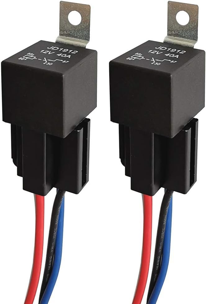 Versatile JD1912 Car Relay Harness for All Vehicles