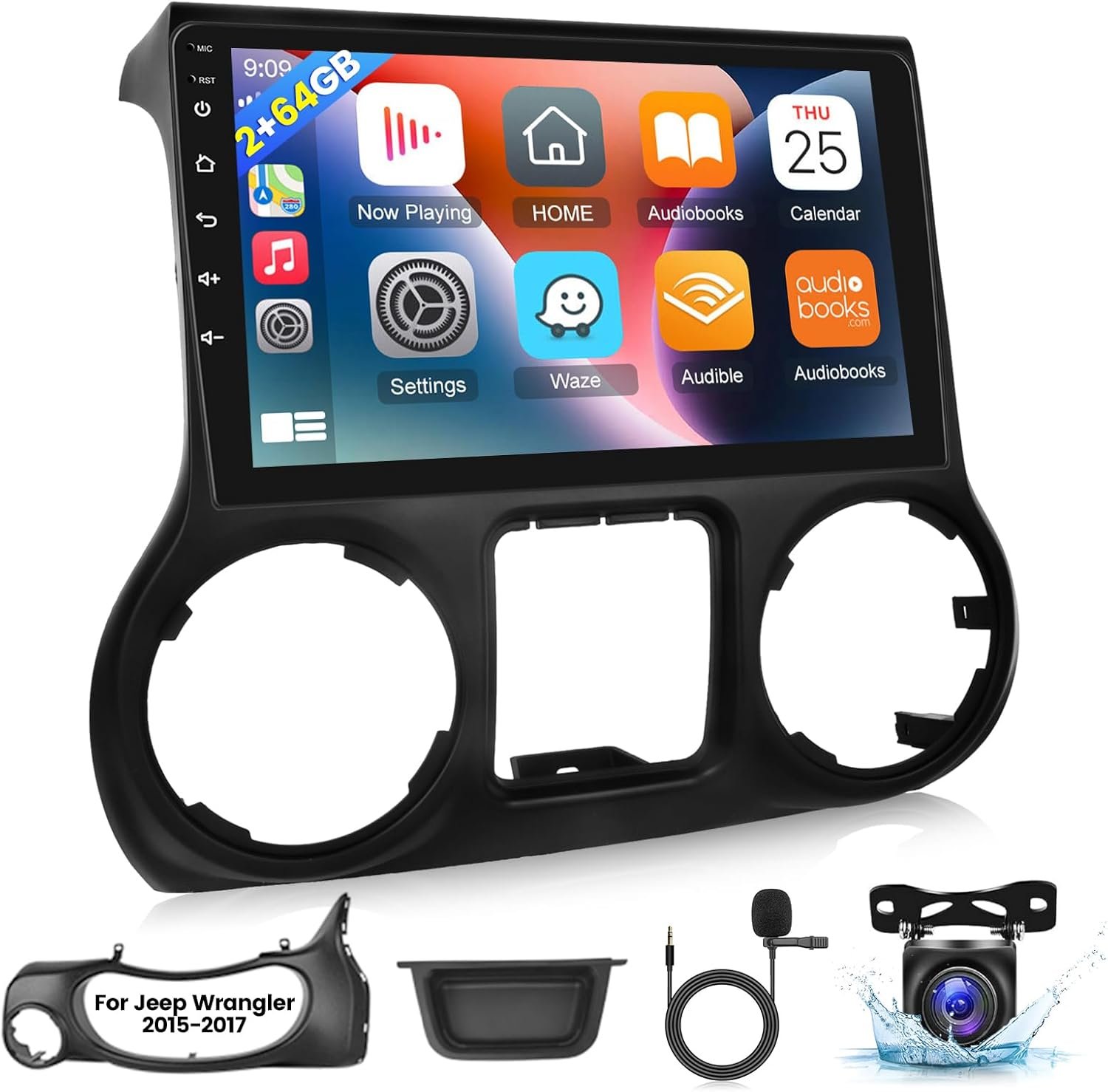 Jeep Wrangler Car Radio: 10.1
