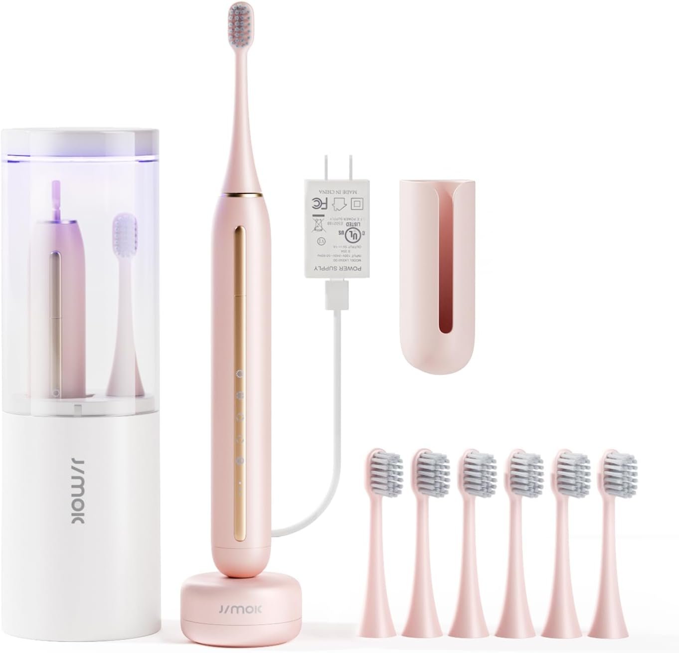 Deep Clean Sonic Power: Premium Electric Toothbrush with UV Case