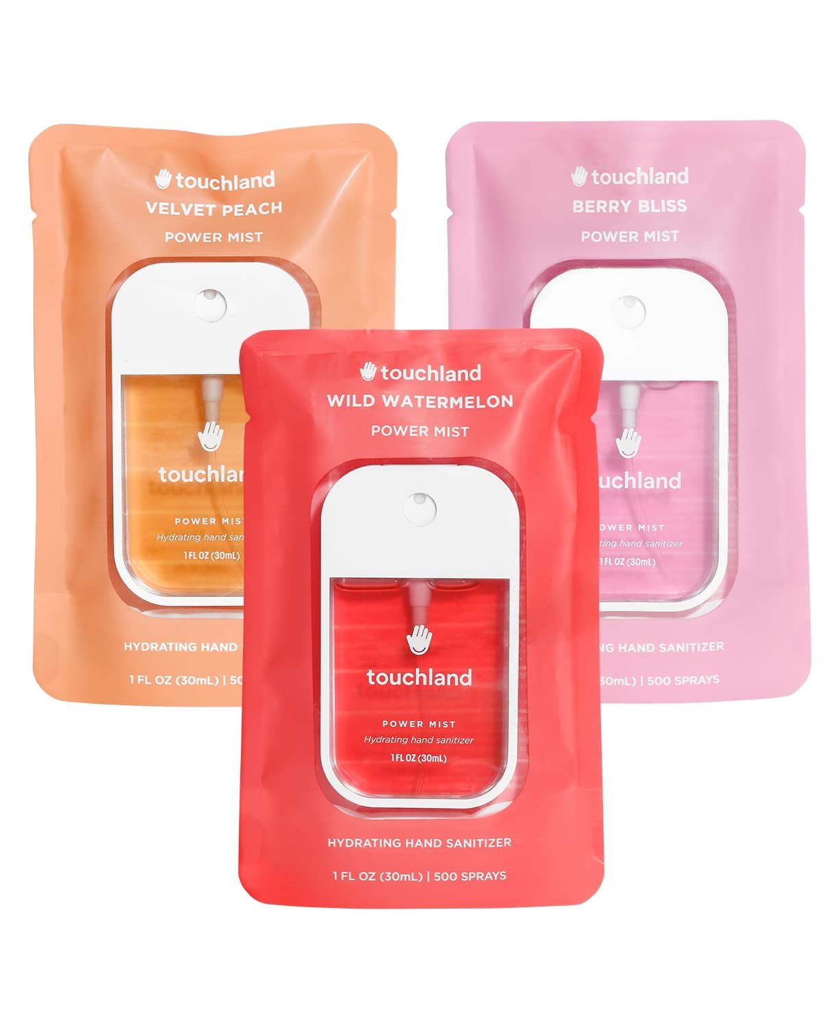 Juicy Hand Sanitizer Trio: Hydrating Scents for Every Mood