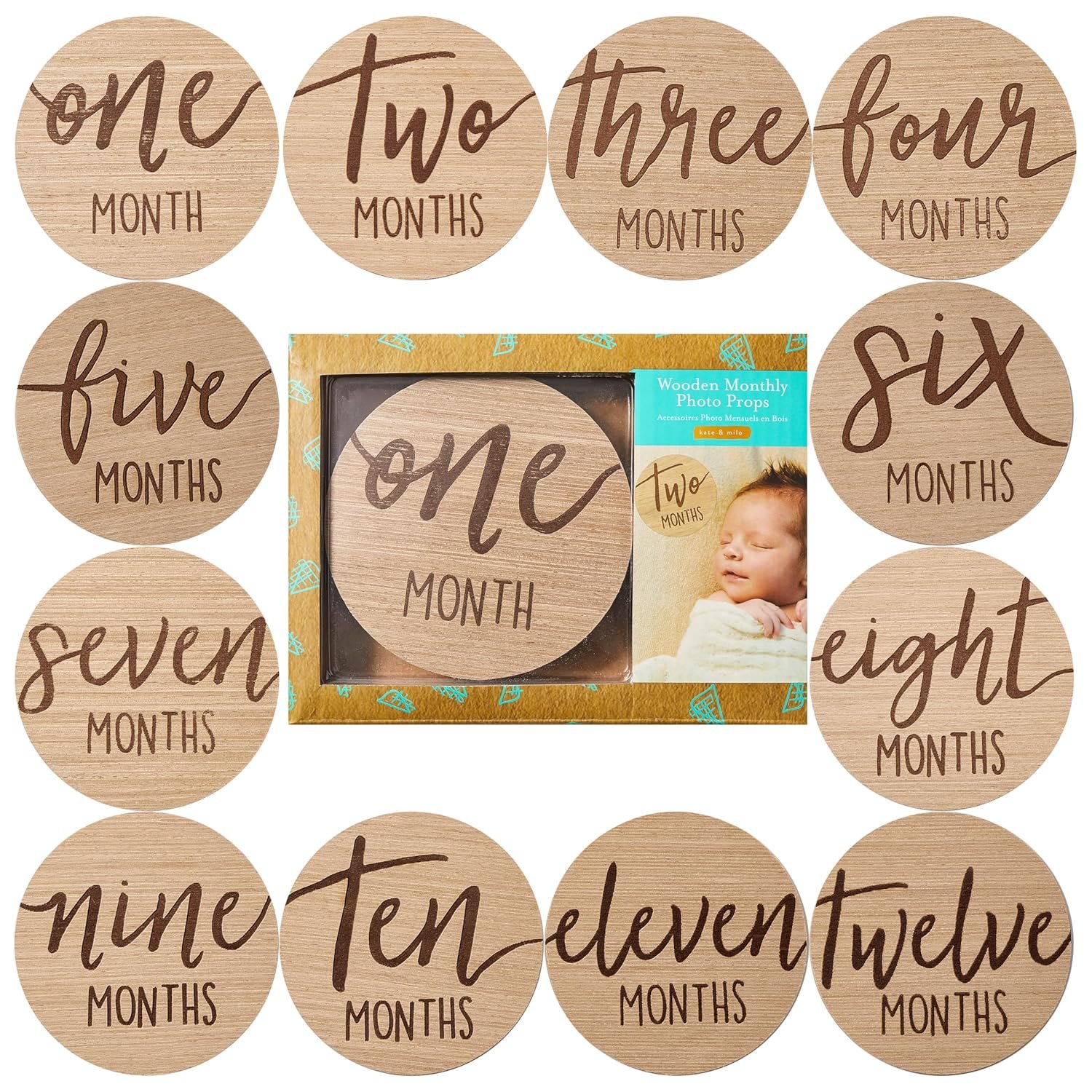 Capture Baby Milestones with Kate & Milo Discs