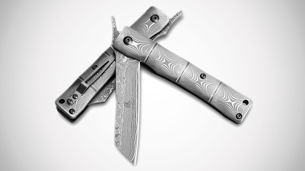 KATSU Bamboo Style Japanese Pocket Knife