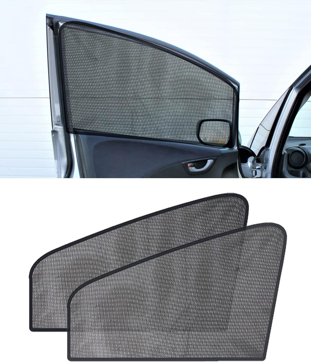 Keep Your Car Cool: Front Window Sun Shades (2-Pack)