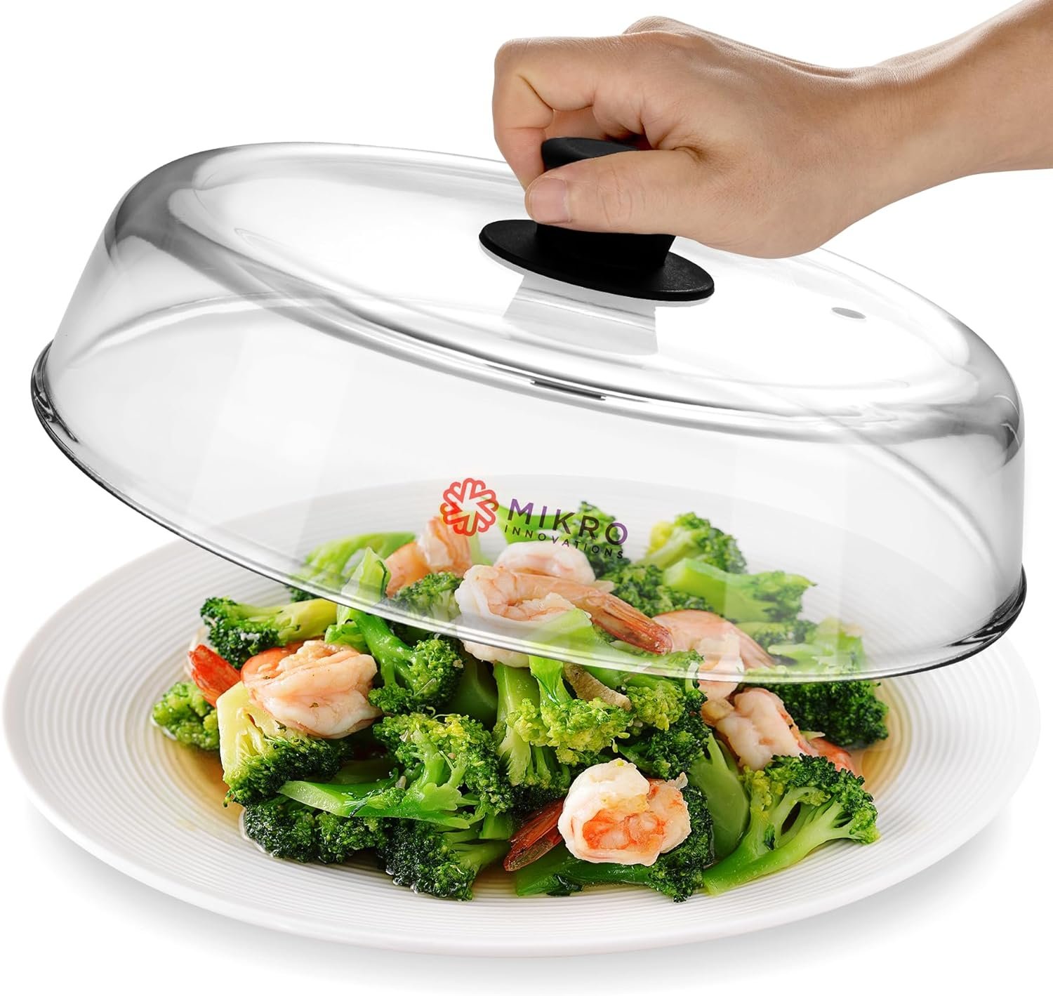 Keep Your Microwave Clean with Clear Glass Cover