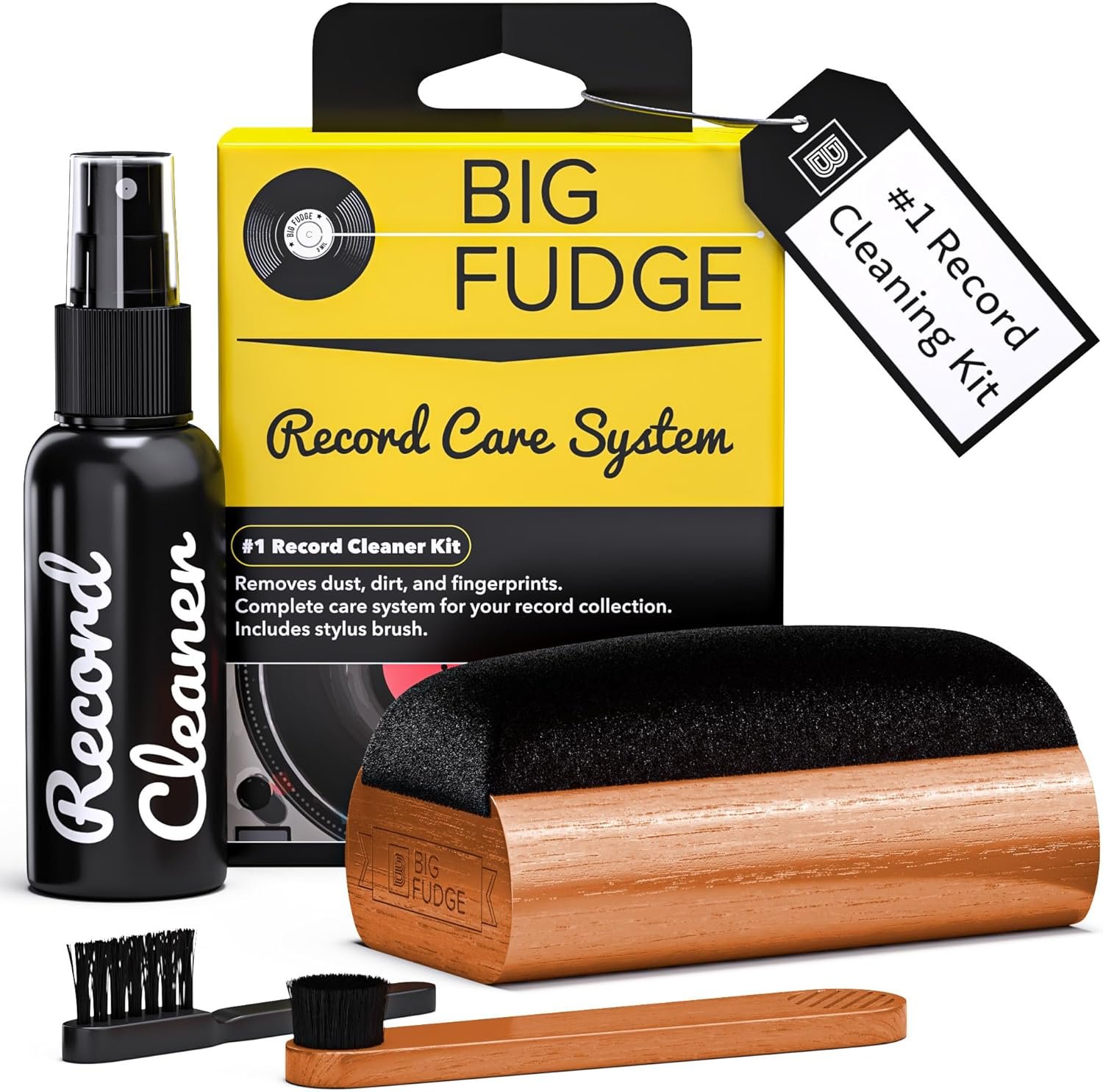 Keep Your Vinyl Perfectly Clean - 4-in-1 Record Cleaning Kit