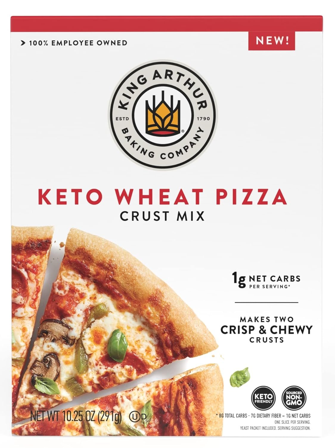 Keto Pizza Crust Mix - Low Carb Delight for Pizza Lovers