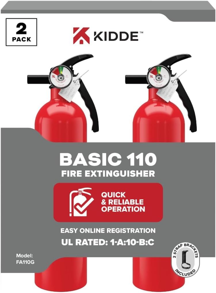 Home Fire Safety: 2-Pack Fire Protection