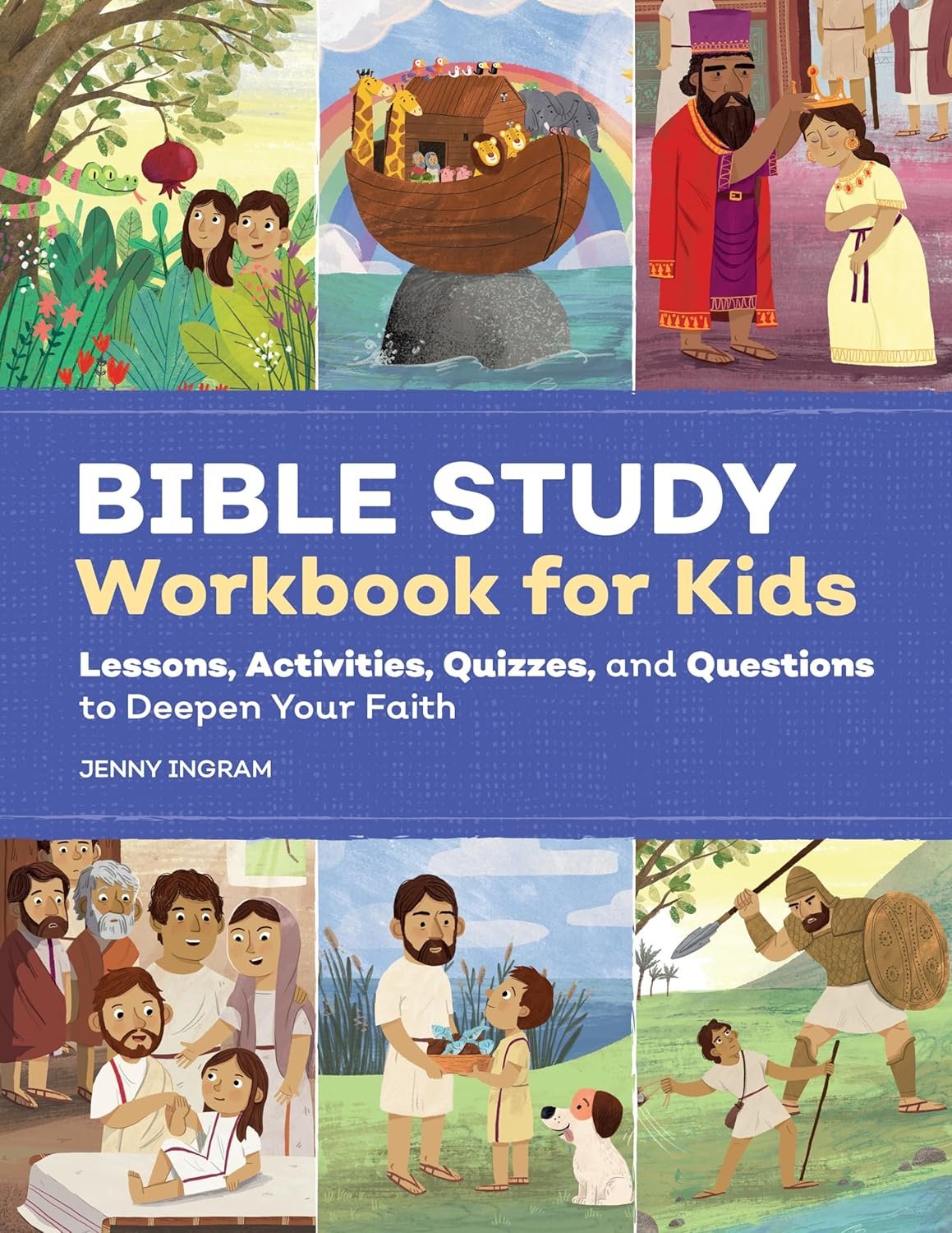 Fun 52-Week Bible Workbook for Kids Ages 8-12
