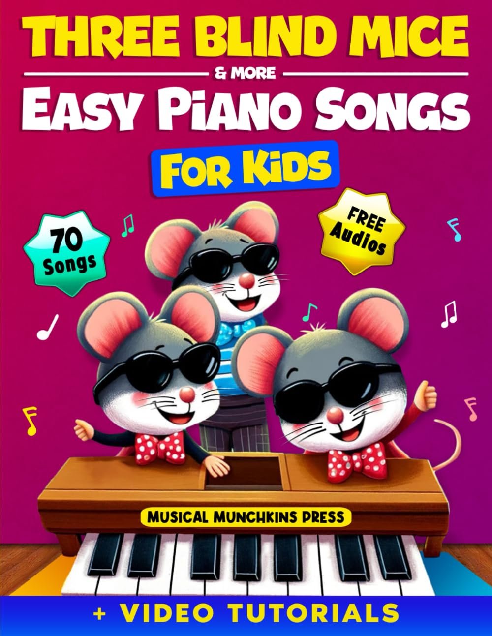 Kids Master 70 Nursery Rhymes on Piano with Fun Videos
