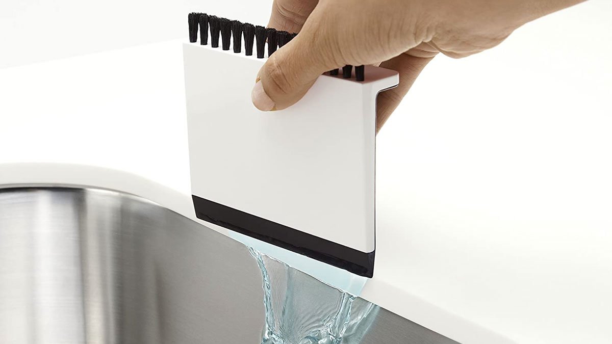 Kitchen Squeegee & Countertop Brush