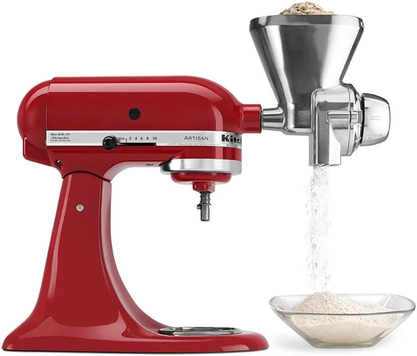 KitchenAid Grain Mill: Fresh Flour at Home