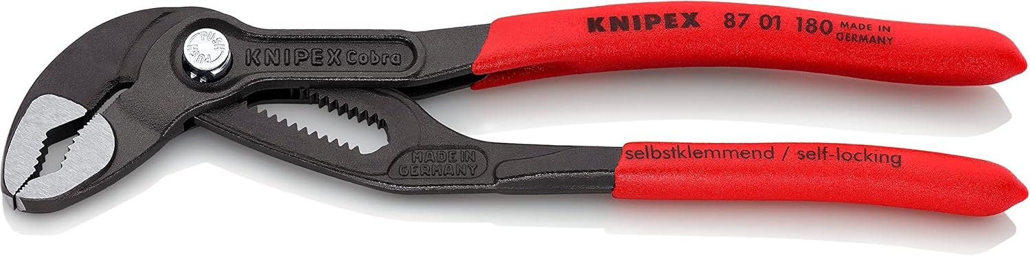 Quick-Adjust Cobra Pliers - Effortless One-Handed Grip