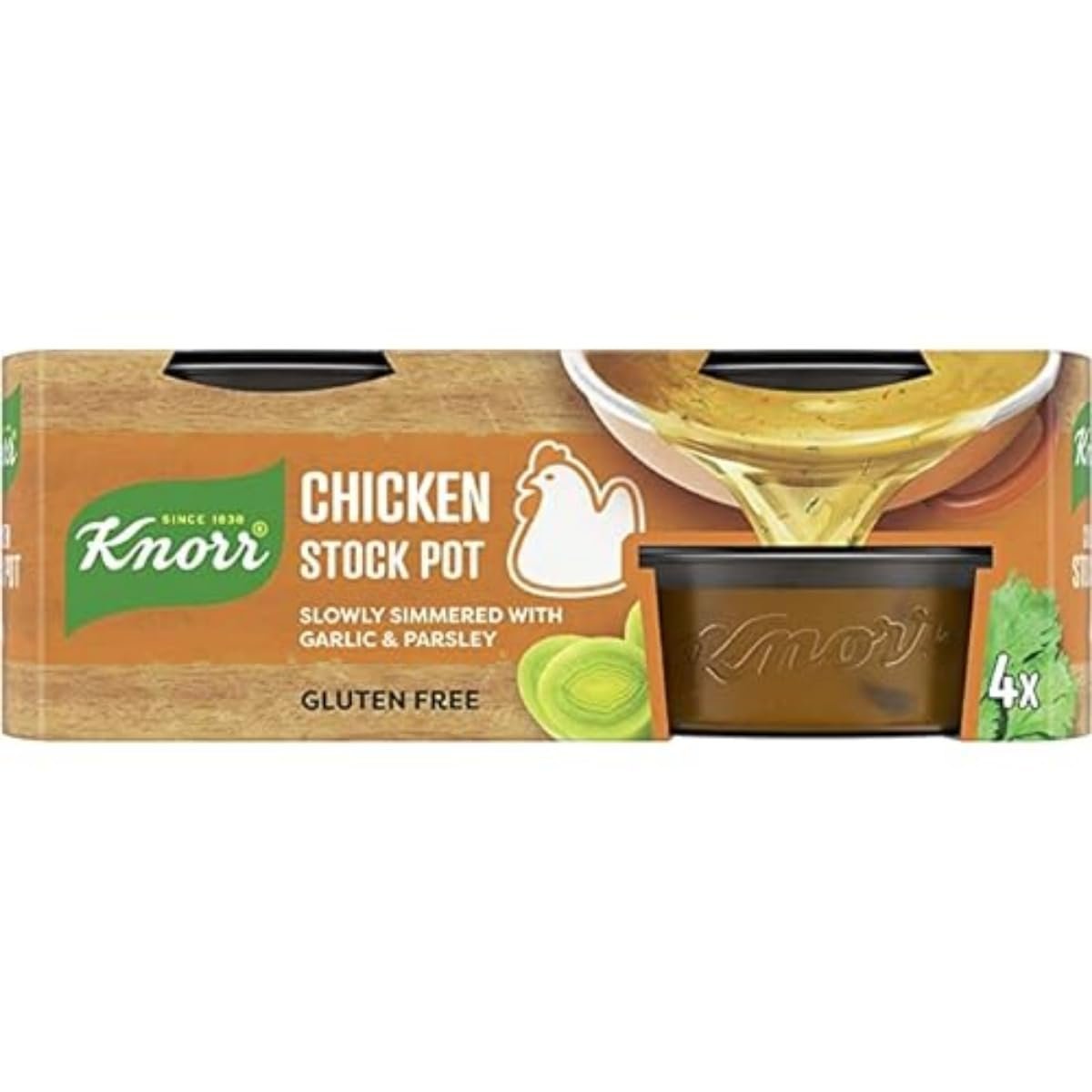 No-Mess Knorr Chicken Stock Gel Pots – 8 Pack
