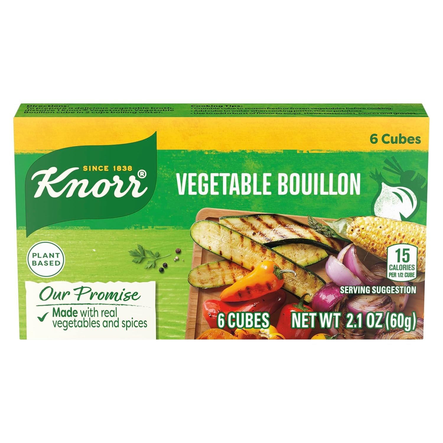 Knorr Vegetable Bouillon Cubes - Flavorful and Versatile