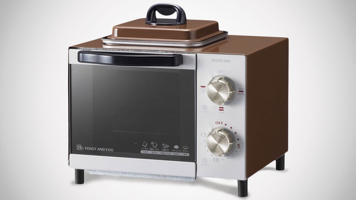 Koizumi Japanese Toaster Oven & Egg Fryer