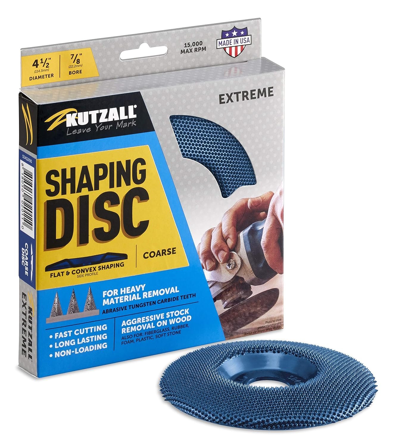 Shape Wood Like Butter with Kutzall Extreme Carbide Disc