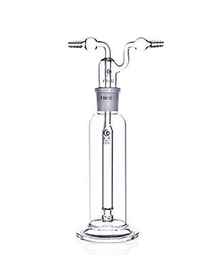 Lab Gas Purification System: 250ML Borosilicate Glass Washing Bottle