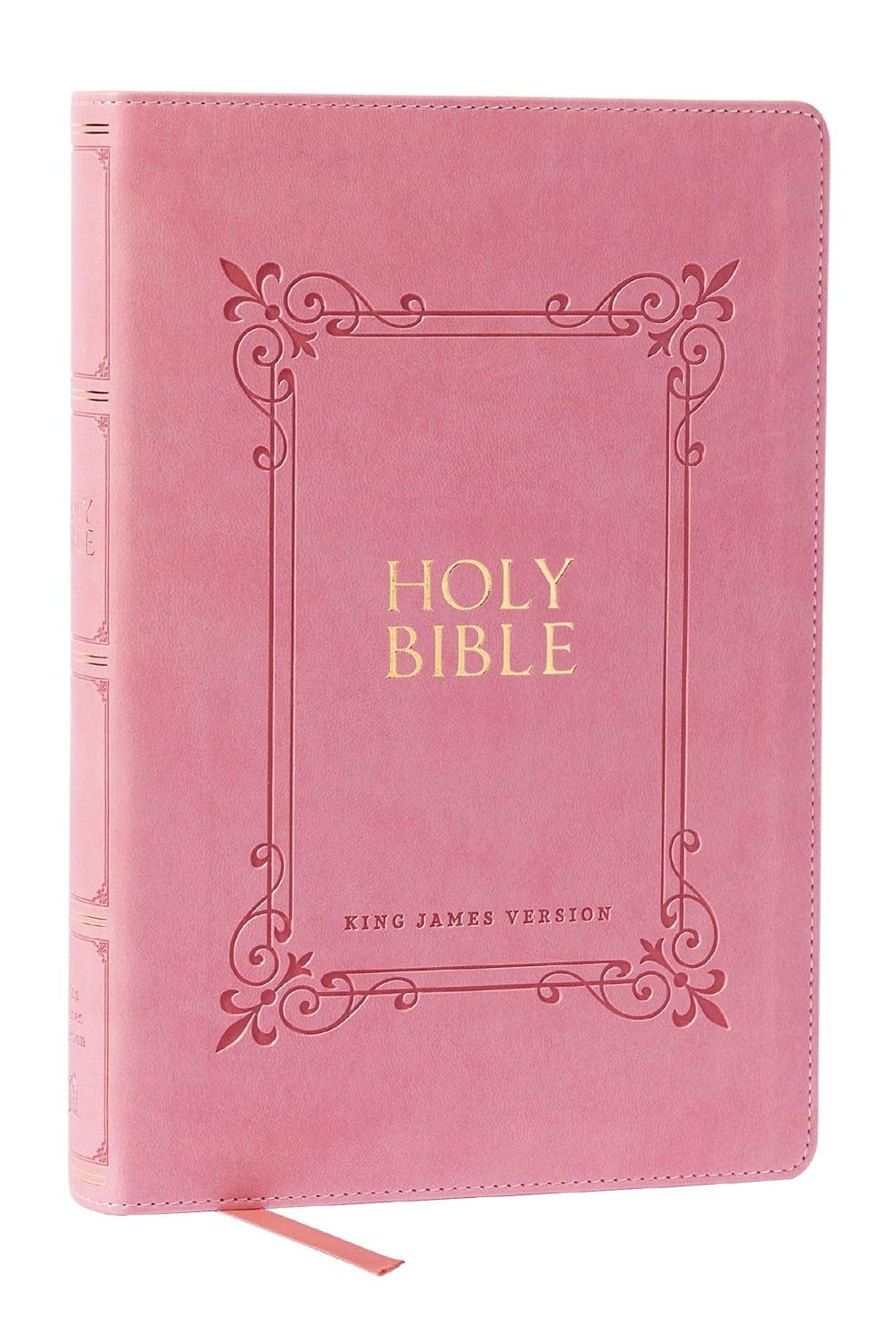 Large Print KJV Bible: Comfortable Reading in Pink