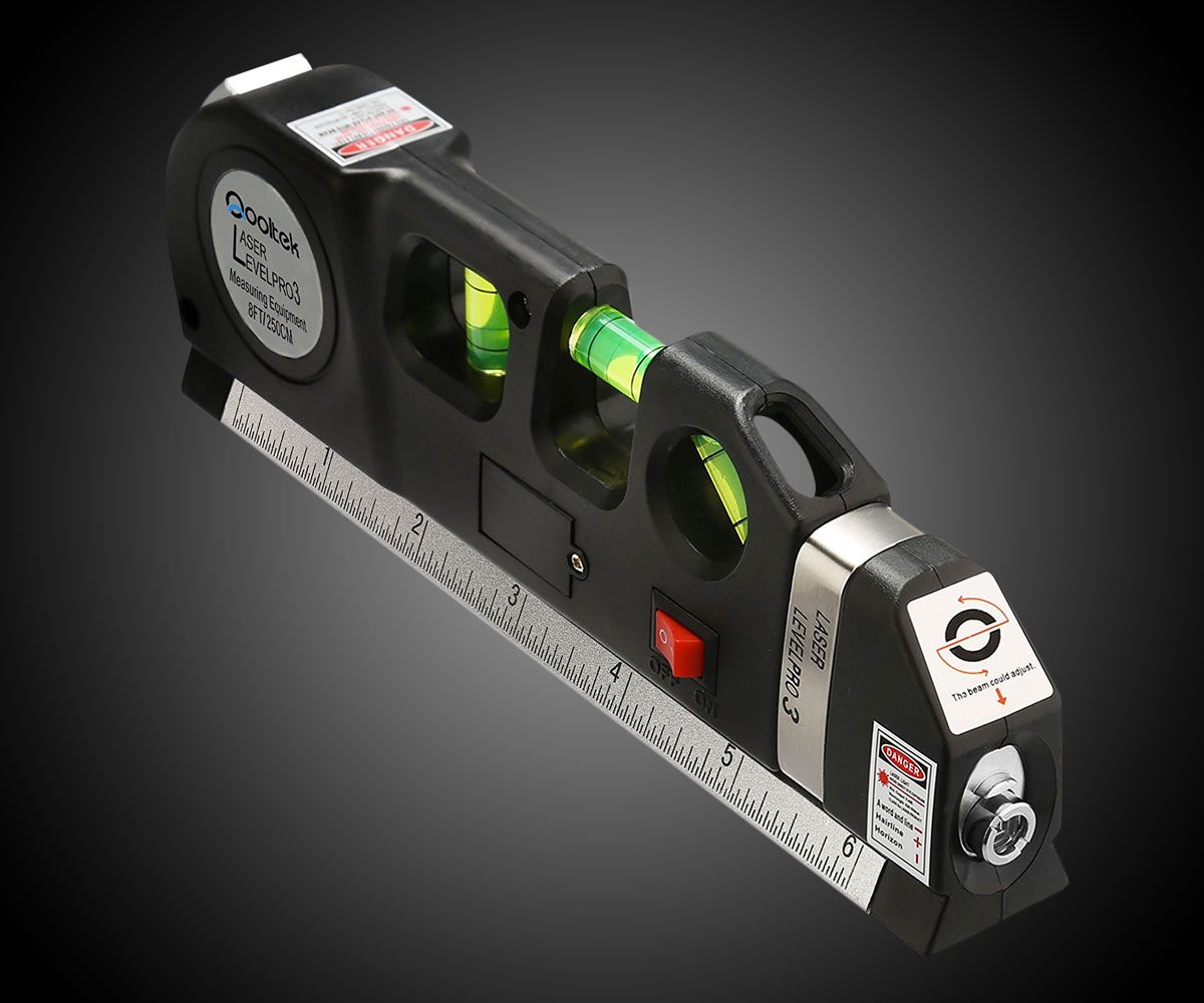 Laser Level & Measuring Tape