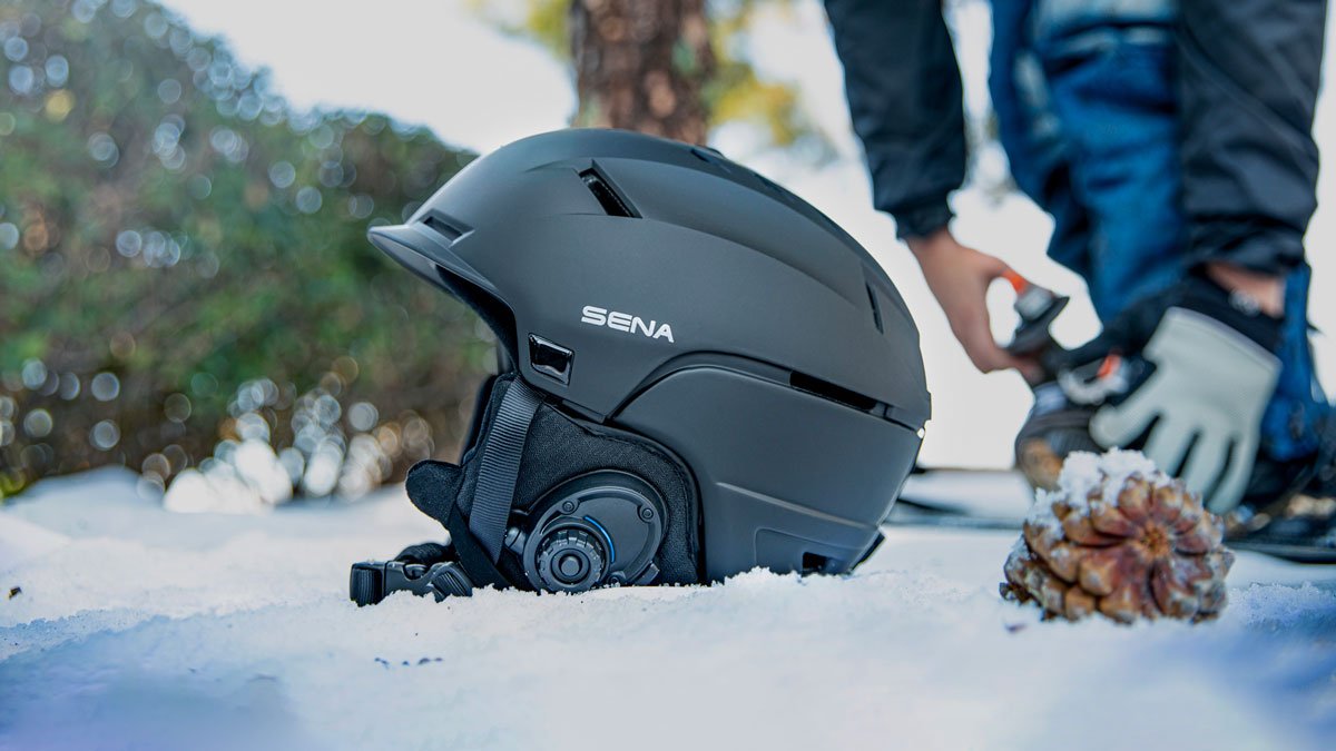 Latitude S1 Snow Helmet with Built-In Comm System