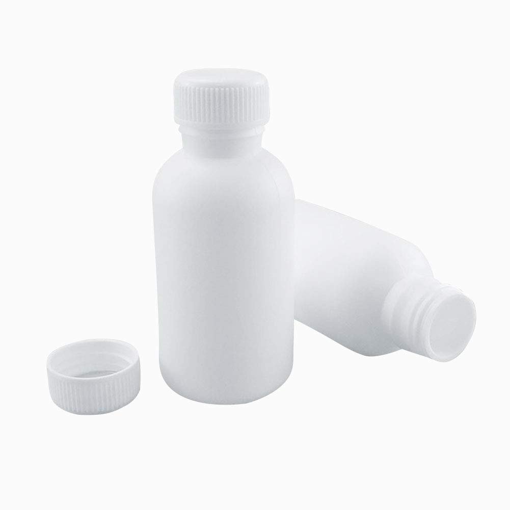 Leakproof 100ml Food-Grade Fluorinated Bottles - 5 Pack