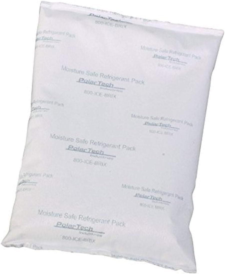 Leakproof Gel Ice Packs That Stay Cold Longer (12-Pack)