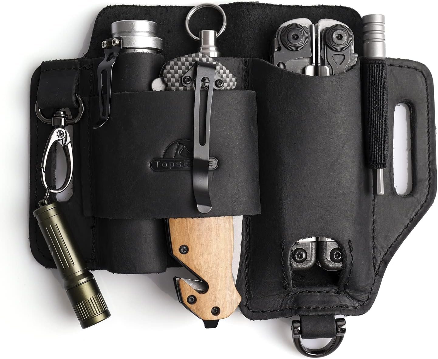 Tough Leather Sheath for Everyday Multitools