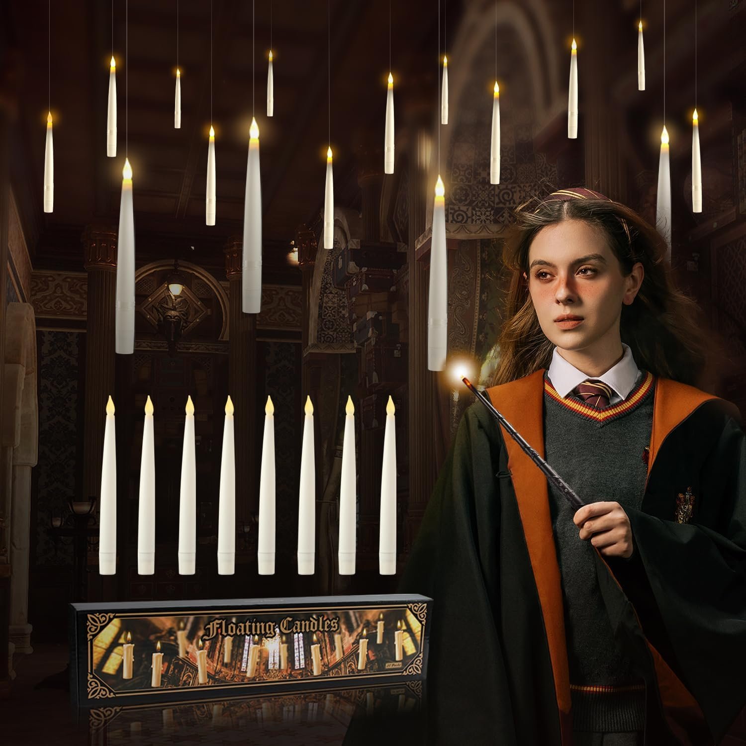 Create Magical Atmospheres with LED Floating Candles