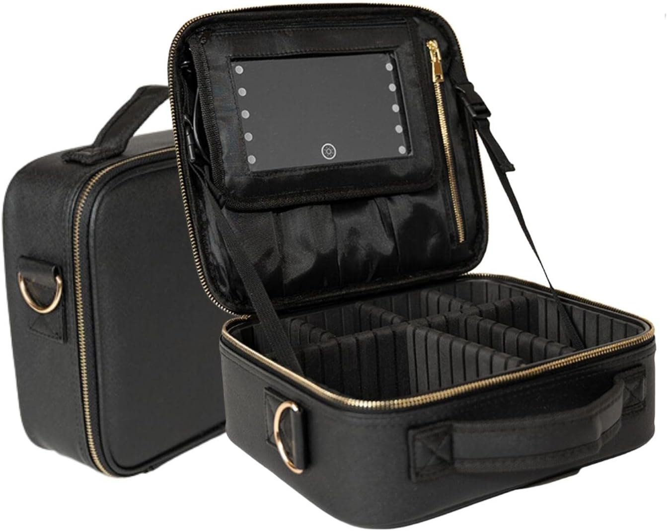 LED Lighted Travel Makeup Case: Brighten Your Beauty Routine