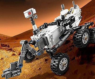 LEGO Mars Curiosity Rover