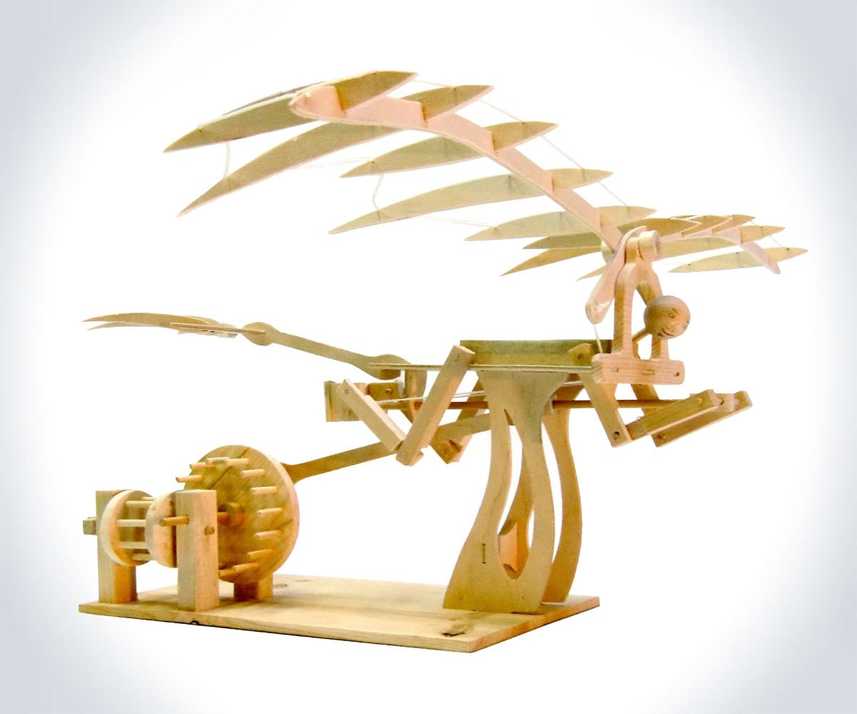 Leonardo DaVinci Ornithopter Wood Kit