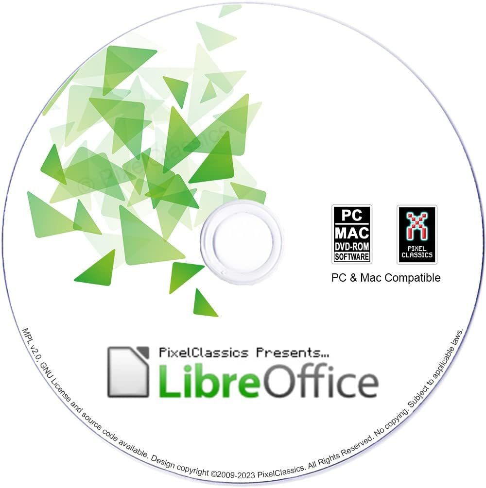 LibreOffice 2025 CD: Lifetime Office Suite for Any Task