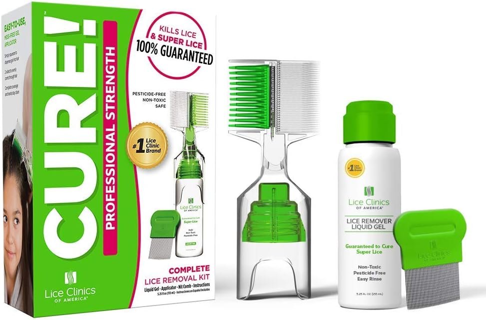 Guaranteed Lice Treatment - Safe, Non-Toxic Kit for Super Lice