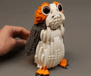 Life Size LEGO Star Wars Porg Set