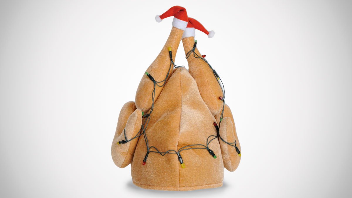 Light-Up Christmas Turkey Hat