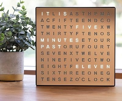 Light Up Electronic Word Clock