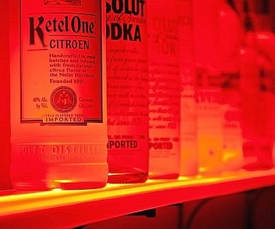 Light Up Liquor Shelf