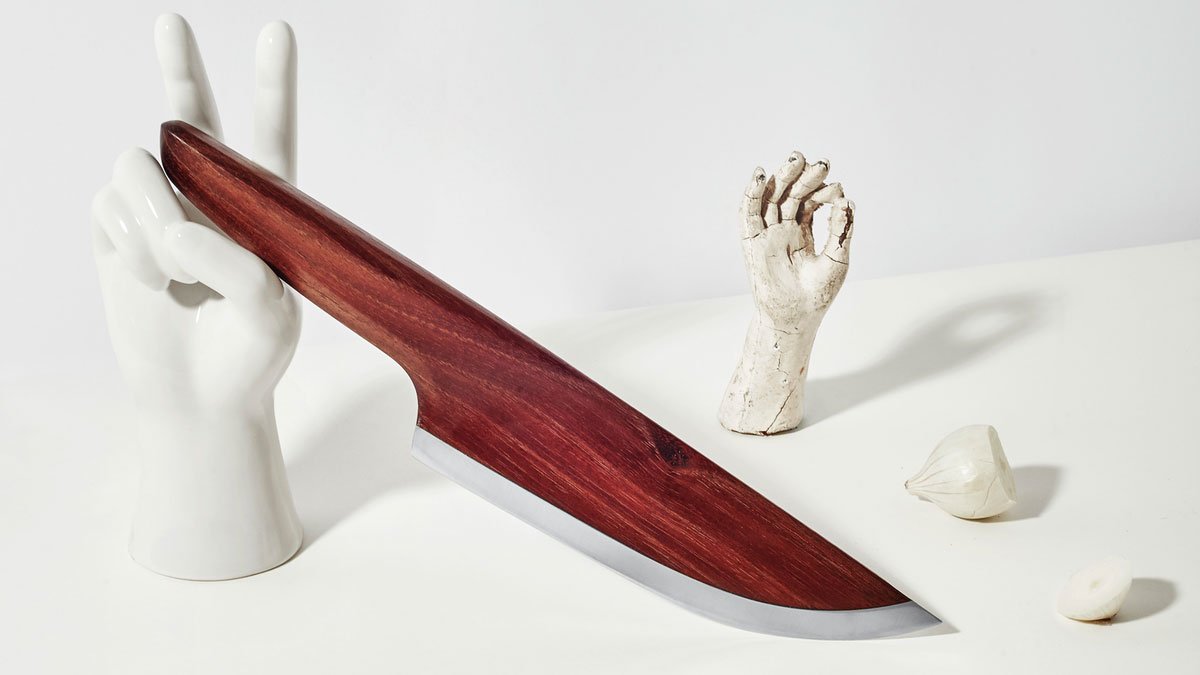 Lignum Skid Wood Chef's Knives