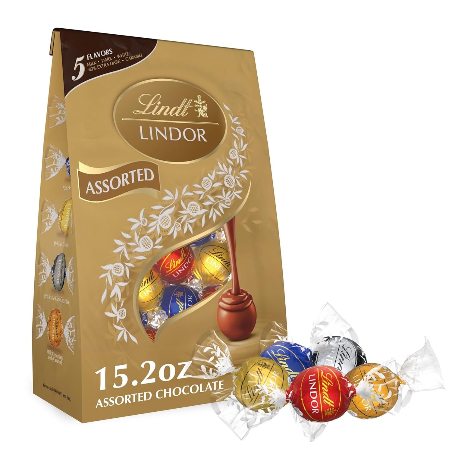 Irresistible Lindt LINDOR Assorted Chocolate Truffles